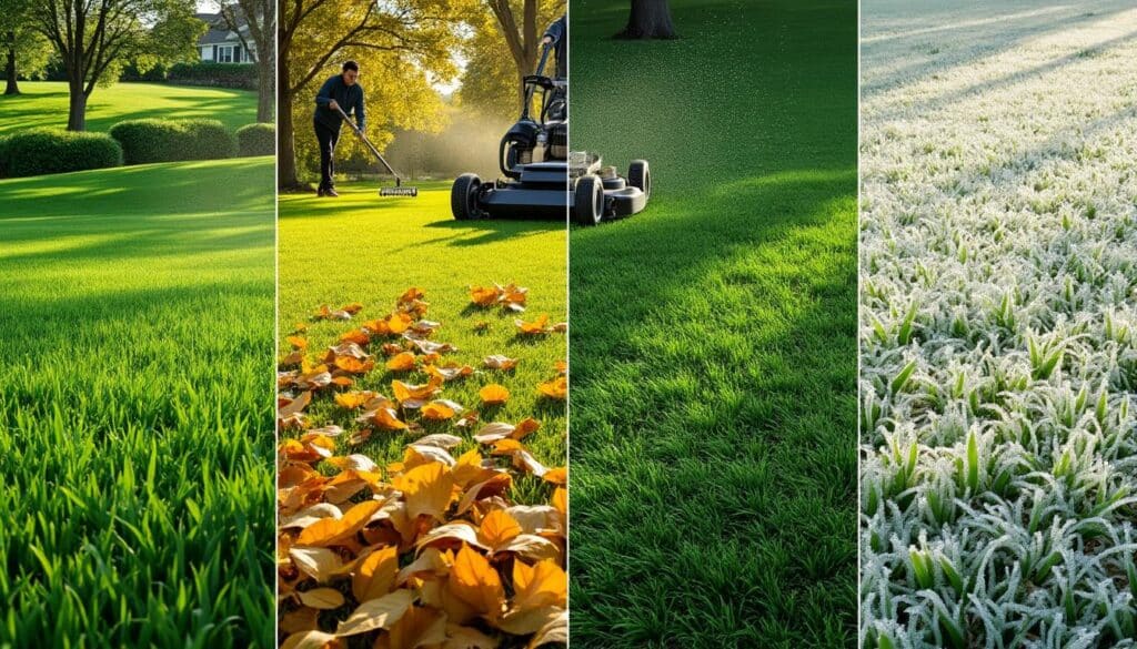 découvrez nos conseils essentiels pour entretenir un gazon naturel toute l’année et garder une pelouse verte, saine et éclatante en toutes saisons.