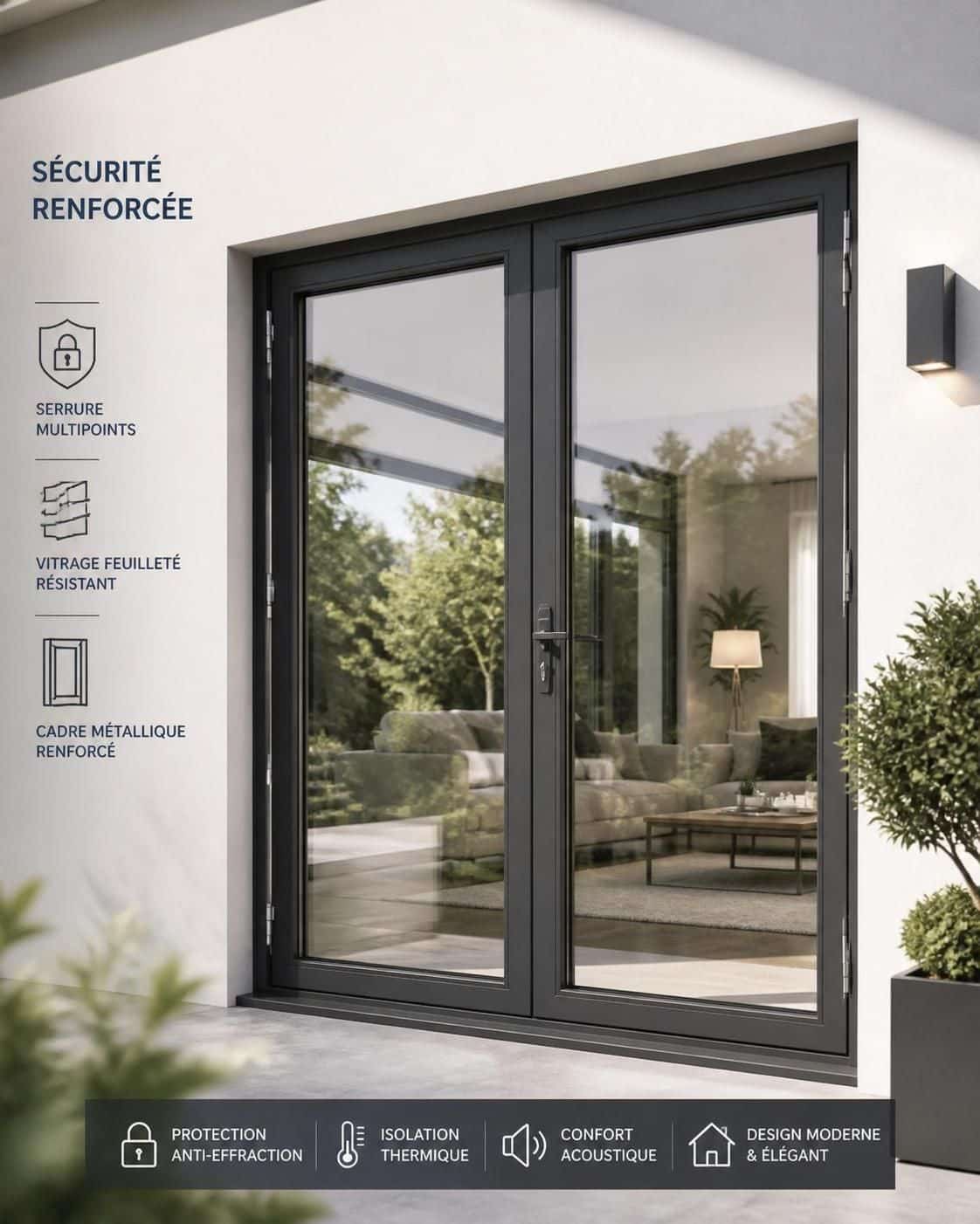 d&eacute;couvrez des astuces efficaces pour renforcer la s&eacute;curit&eacute; de votre porte-fen&ecirc;tre et prot&eacute;ger votre maison contre les intrusions.