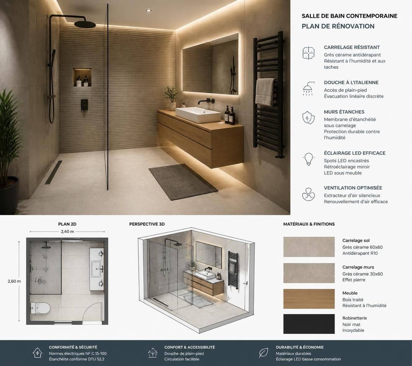 d&eacute;couvrez les erreurs fr&eacute;quentes &agrave; &eacute;viter lors de la r&eacute;novation de votre salle de bain pour un r&eacute;sultat durable et esth&eacute;tique.